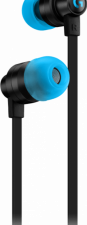 Logitech G G333 - H�rlurar med mikrofon - inuti �rat - kabelansluten - 3,5 mm kontakt - svart