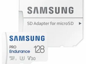 Samsung PRO Endurance microSD 128GB + Adapter