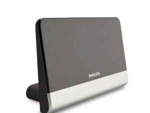 Philips SDV6222/12 Digital TV antenna with amplification up to 48 dB. For indoor use. (HDTV / UHF / VHF / FM)