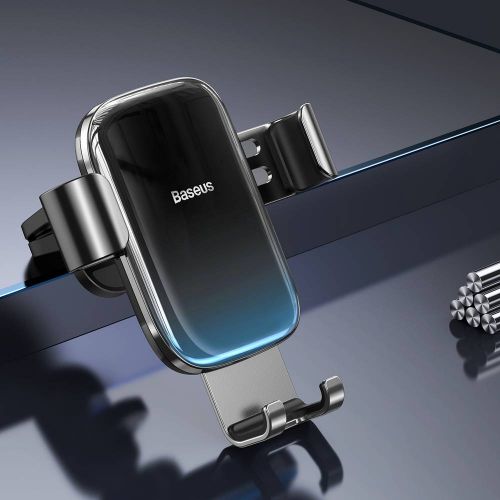 SUPORT AUTO Baseus Glaze Gravity pt. SmartPhone, fixare grila ventilatie, negru "SUYL-LG01" - 6953156222731 - Image 12
