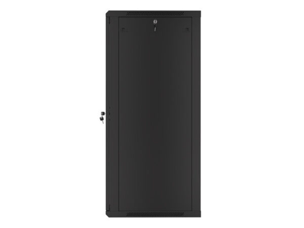 Szafa instalacyjna wisząca 19'' 27U 600X600mm czarna (drzwi      szklane) - Image 14