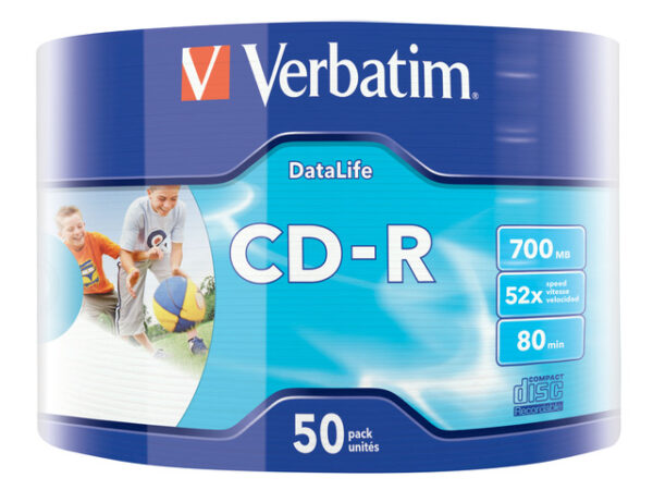 CD-R 52x 700MB 50P SP Printable Extra Protection 43794 - Image 2