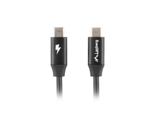 USB kaabel LANBERG USB-C M/M 2.0 cable 1m Quick - Image 2