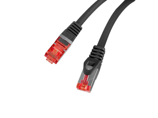 Patchcord kat.6 S/FTP LSZH CU 2m czarny Fluke Passed Lanberg - Image 2