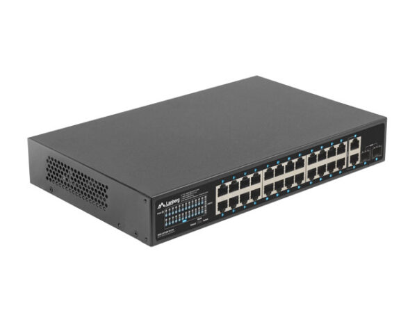 Switch 24x1GB POE+ 2xGB 2x rack 19'' gigabit ethernet 250W - Image 3