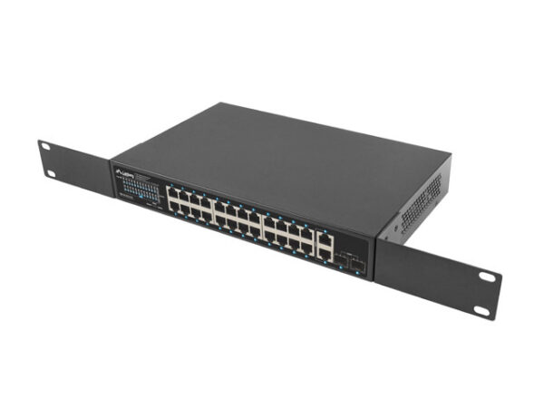 Switch 24x1GB POE+ 2xGB 2x rack 19'' gigabit ethernet 250W - Image 7