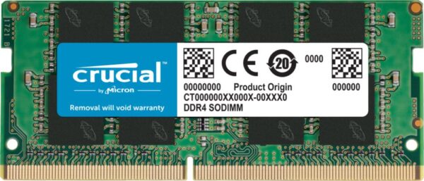 Crucial 8GB [1x8GB 3200MHZ DDR4 CL22 SODIMM]