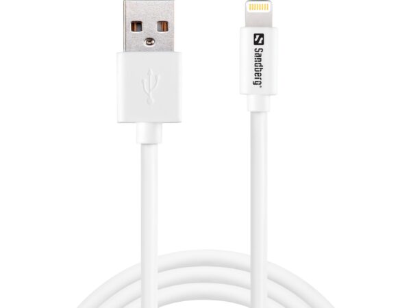 USB kaabel SANDBERG USB>Lightning MFI 1m SAVER