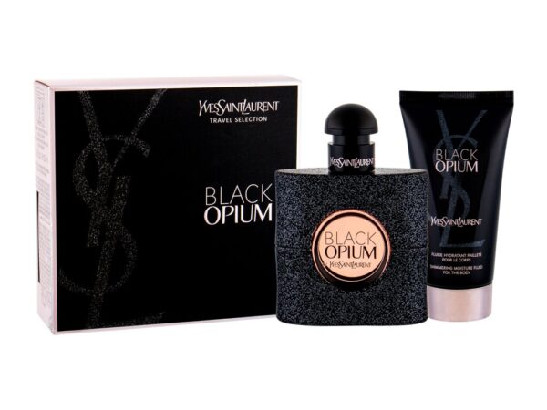 YSL SET (BLACK OPIUM (W) EDP/S 50ML + BODY LOTION 50ML)