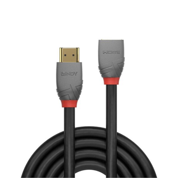 Lindy Anthra Line HDMI extension cable with Ethernet - 2 m