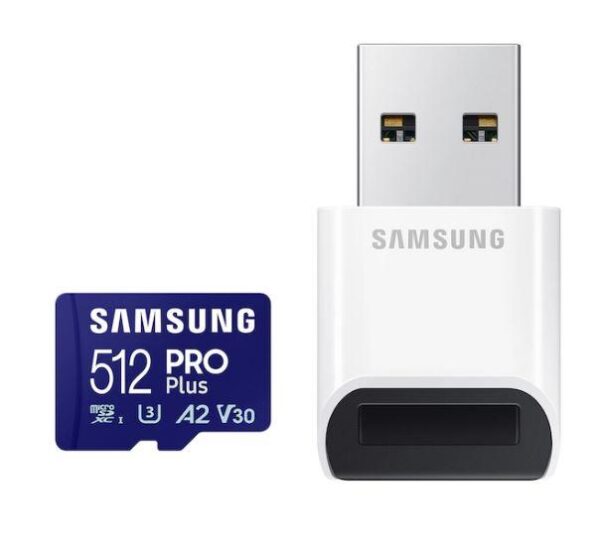 Atmiņas karte Samsung PRO Plus microSD 512GB with Adapter