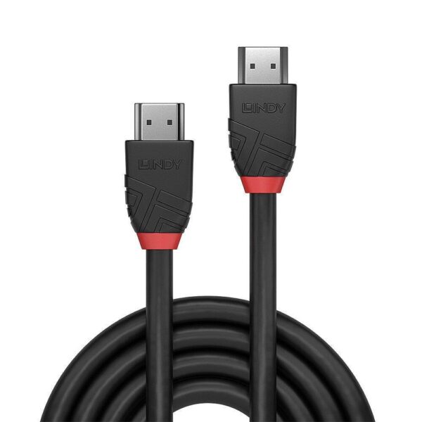 Lindy Black Line HDMI cable with Ethernet - 2 m