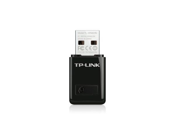 NIC TP-Link TL-WN823N, USB 2.0 Mini Adapter, 2,4GHz Wireless N 300Mbps, Internal Antenna, Support Soft AP, Dimension 39 x 18.35 x 7.87mm - Image 2