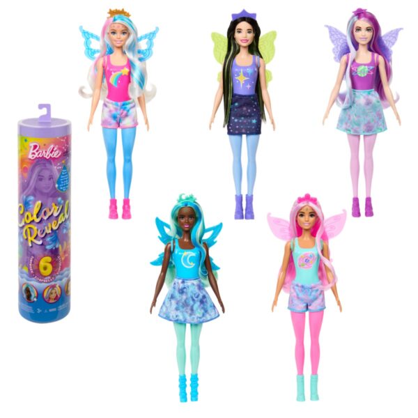 Barbie®  Color Reveal Galaktika seeria nukud