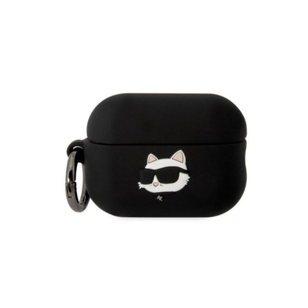 Karl Lagerfeld Silicone NFT Choupette Head 3D - AirPods 3 Case (black)