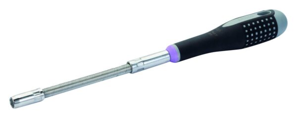 Nut screwdriver with flexible shank ERGO™ 7mm x 150mm