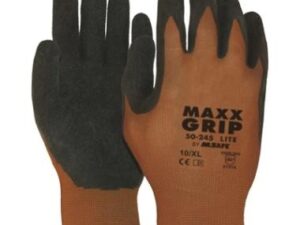 Nylon gloves with latex coating M-Safe Maxx-Grip Lite 50-245, size 7/S
