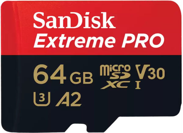 MEMORII. SD CARD Sandisk MICROSDHC 64GB CL10 SDSQXCU-064G-GN6MA, "SDSQXCU-064G-GN6MA" (timbru verde 0.03 lei) - Image 2