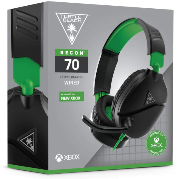 Turtle Beach kõrvaklapid + mikrofon Recon 70X, must/roheline - Image 9