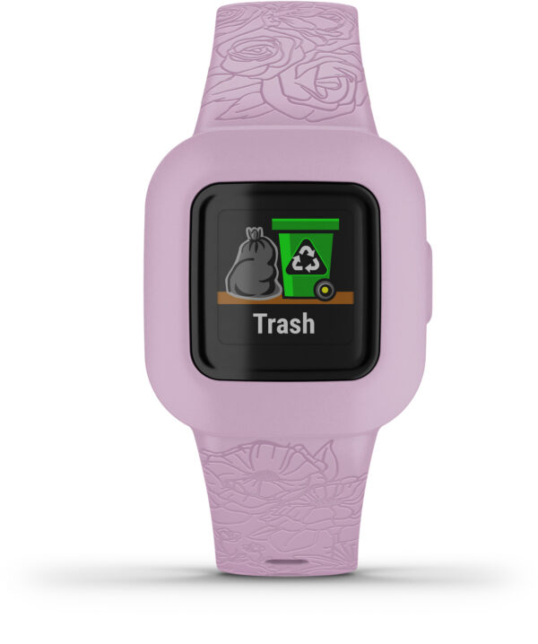 Garmin activity tracker for kids Vivofit Jr.3, lilac floral - Image 5