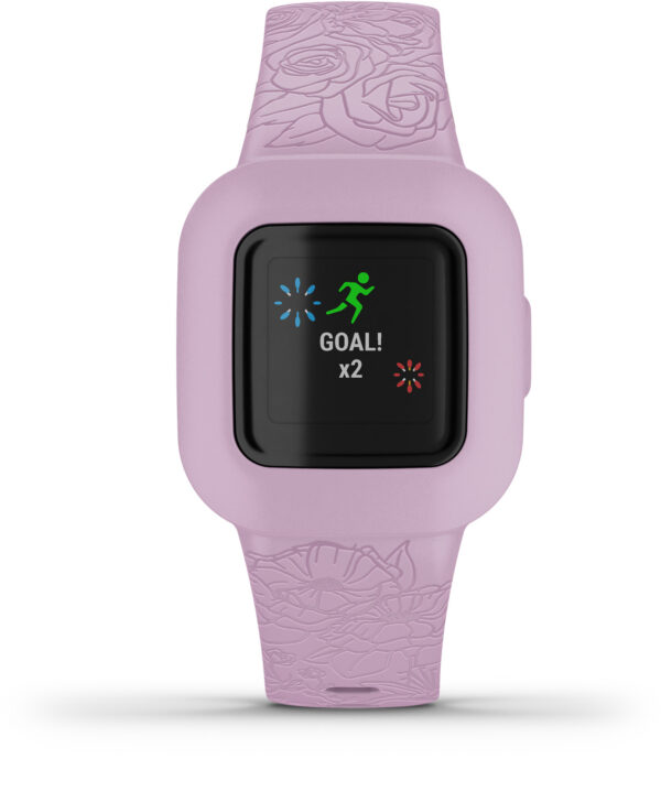 Garmin activity tracker for kids Vivofit Jr.3, lilac floral - Image 9