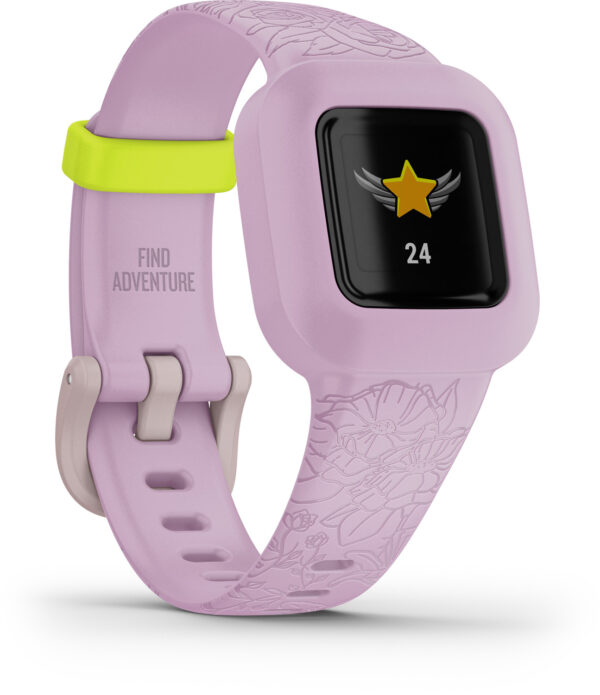 Garmin activity tracker for kids Vivofit Jr.3, lilac floral - Image 10