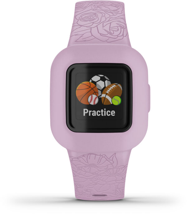 Garmin activity tracker for kids Vivofit Jr.3, lilac floral - Image 11