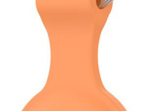 TTECH-PROTECT ICON ELASTIC CASE KEY RING PENDANT FOR APPLE AIRTAG LOCATOR ORANGE