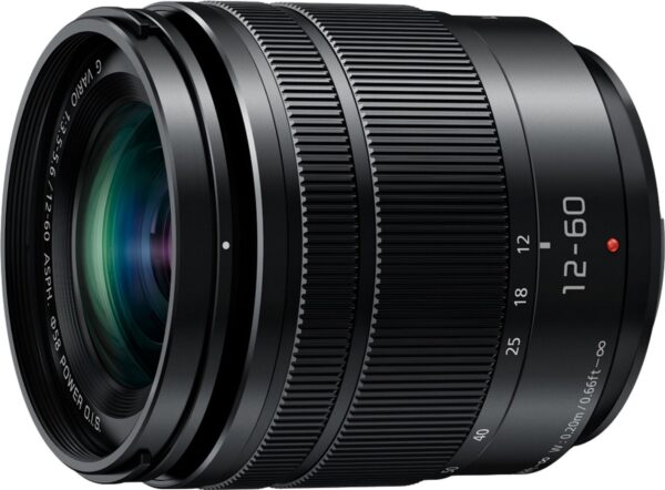 Panasonic Lumix G Vario 12-60mm f/3.5-5.6 Power O.I.S. lens, black - Image 2