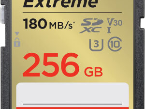 SanDisk Extreme SDXC 256GB