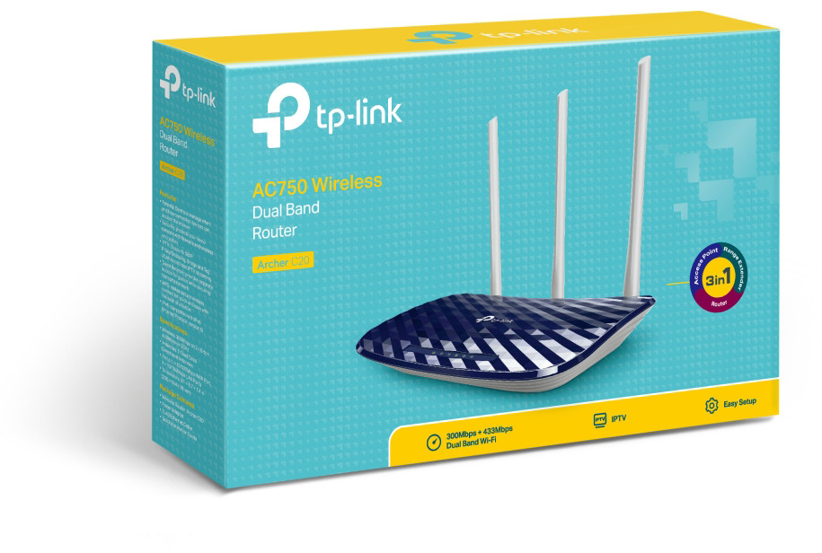 Wireless Router TP-Link Archer C20 AC750 - Image 6
