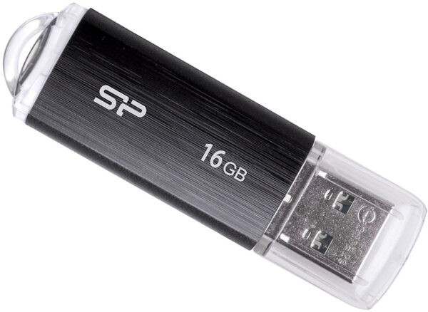 USB Flash Drive SP, Ultima U02, 2.0, 16GB, Negru "SP016GBUF2U02V1K" (timbru verde 0.03 lei)