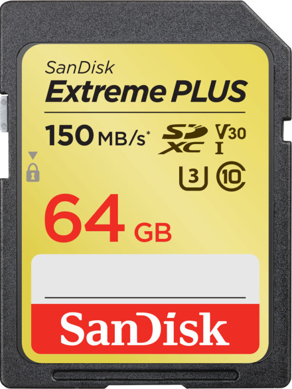 Sandisk memory card SDXC 64GB Extreme Plus