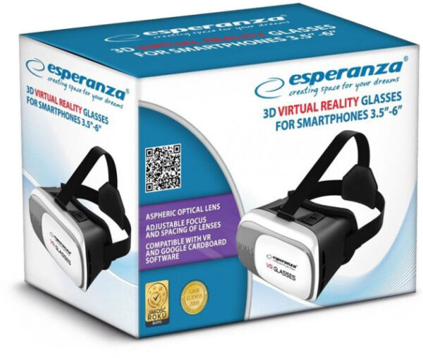 OKULARY 3D VR DLA SMARTFONÓW 3.5"-6" - Image 4