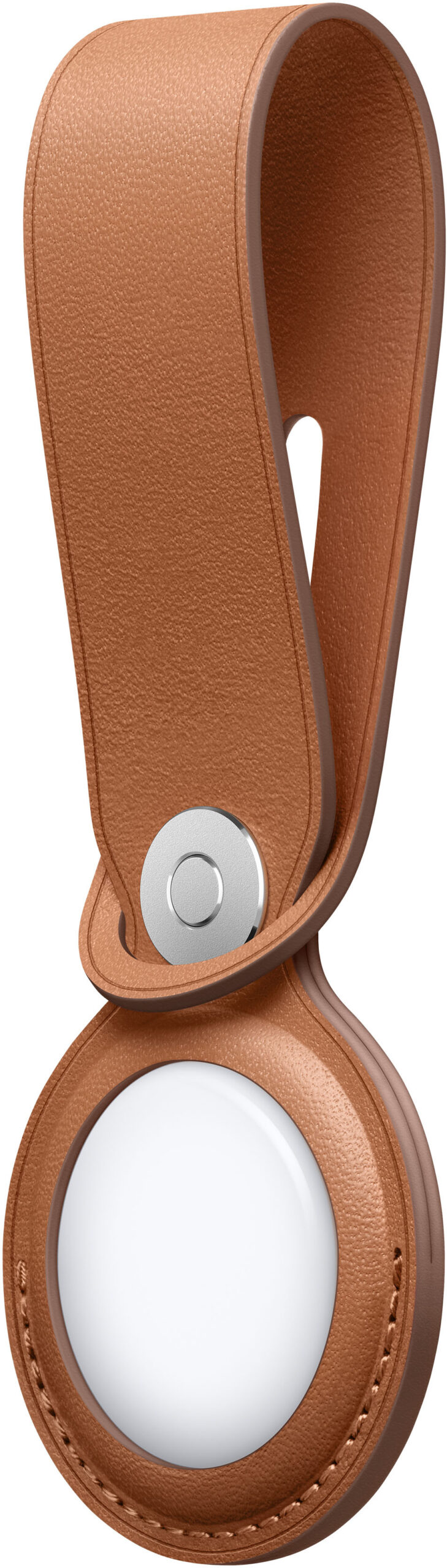 Apple AirTag Leather Loop, nahk, pruun - Image 3