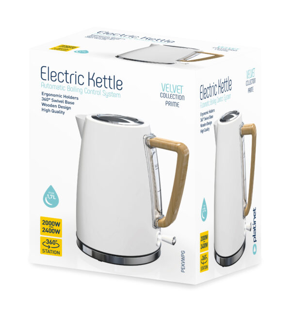 Platinet kettle PEKVWPW, white - Image 5