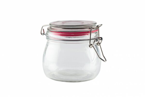 BORCAN DEPOZITARE STICLA CU CAPAC 500 ML
