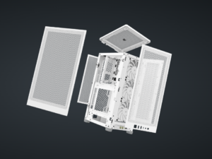 CORSAIR 2000D AIRFLOW White mini ITX