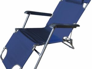HR SEZLONG BLEUMARIN 153X60X79CM
