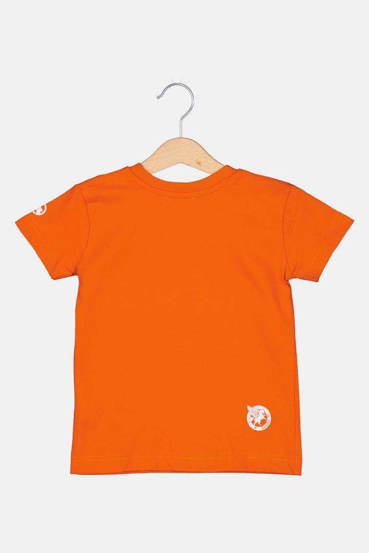 TRICOU CERB FAMILIE COPII ORANGE-8 - Image 2