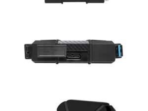 HDD extern ADATA 5 TB, HD710P, 2.5 inch, USB 3.1, negru, "AHD710P-5TU31-CBK" (timbru verde 0.8 lei)