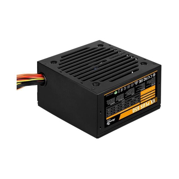 Toiteplokk AEROCOOL AEROVX-650PLUS PSU AeroCool VX-650 PLUS 650W, Silent 120mm fan with Smart control - Image 2