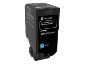 Lexmark - Cyan - original - tonerkassett LCCP, LRP - f�r Lexmark CS720de, CS720dte, CS725de, CS725dte, CX725de, CX725dhe, CX725dthe