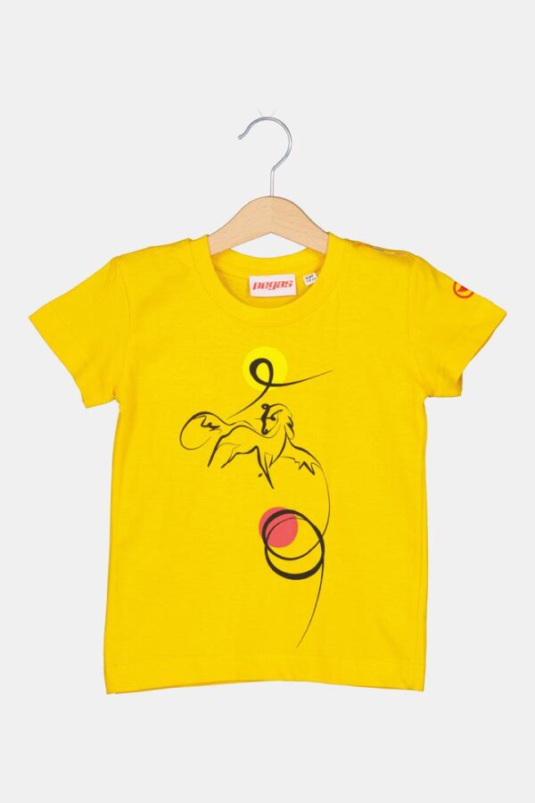 TSHIRT CASUAL C CAL PEGAS YELLOW-4 - Image 3