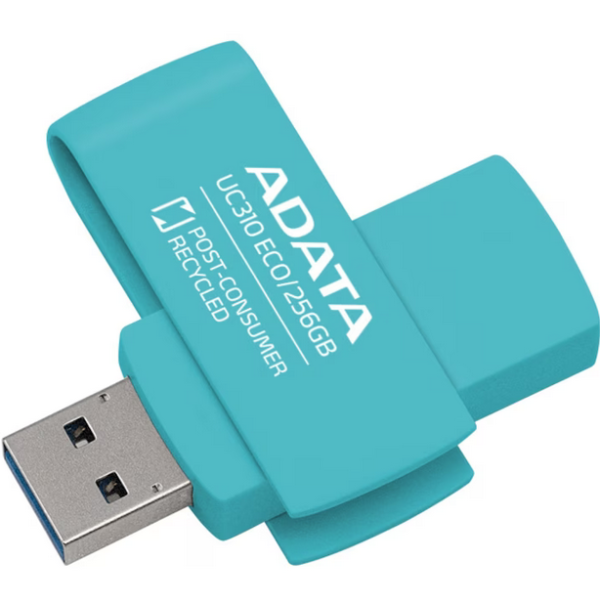 ADATA UC310 ECO/256GB/USB 3.2/USB-A/Zelená