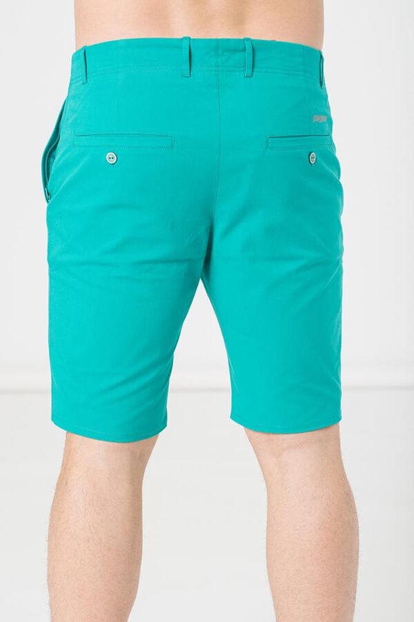 PANTALONI SCURT CASUAL BARBATI GREEN M - Image 7