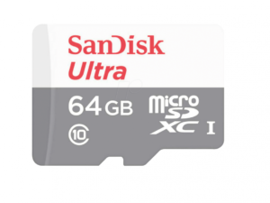 Sandisk Ultra microSDXC 64GB + Adapter
