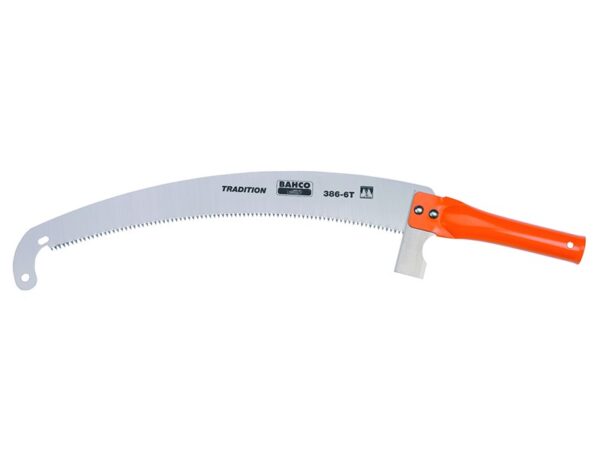 Pole pruning saw 360mm 6TPI with striking knife and hook