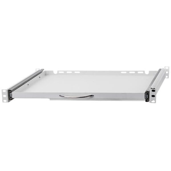 Stalflex 19" Pull-out shelf for keyboard and mouse  350mm  Gray RSR19-1U-350G-KM