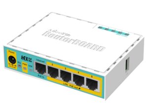 Mikrotik RB750UPr2 650MHz, 64MBRAM, 5x LAN, hEX